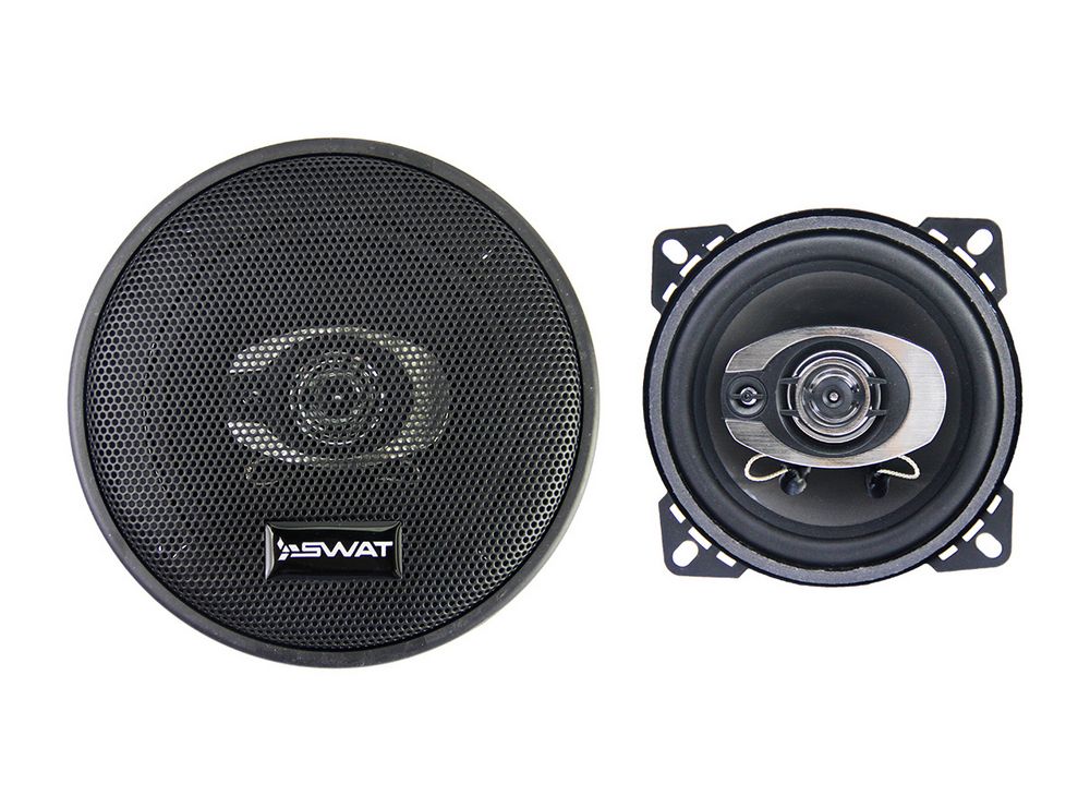 Акустика SWAT SP-B4 - купить в Авто-сила Акустика коаксиальная SWAT SP-B4. 10 см (4 дюйм.), Мощность динамиков 40 Вт (номинальная), 220 Вт (максимальная).
