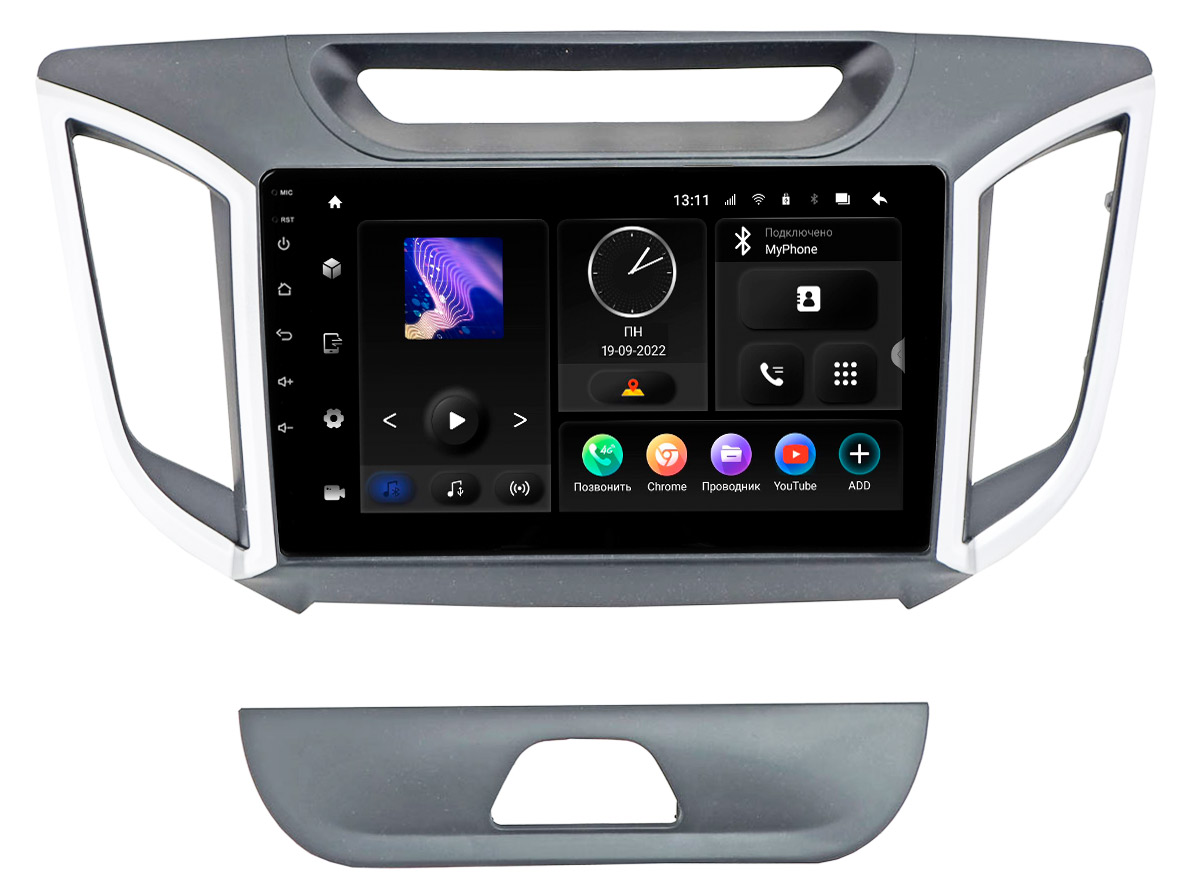 Incar TMX-2411c-6 - штатная магнитола Hyundai Creta 16-21 комп-ция с ориг.камерой з.в. Incar TMX-2411c-6 - штатная магнитола Hyundai Creta 16-21 комп-ция с ориг.камерой з.в.