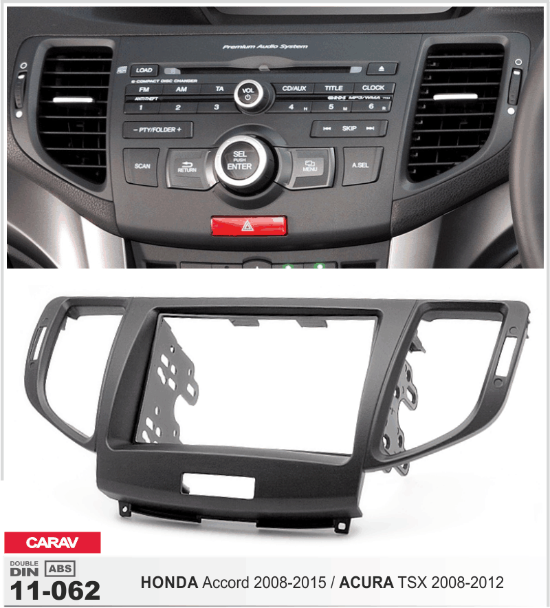 CARAV 11-062 - ACURA TSX 2008-2012 / HONDA Accord 2007-2012