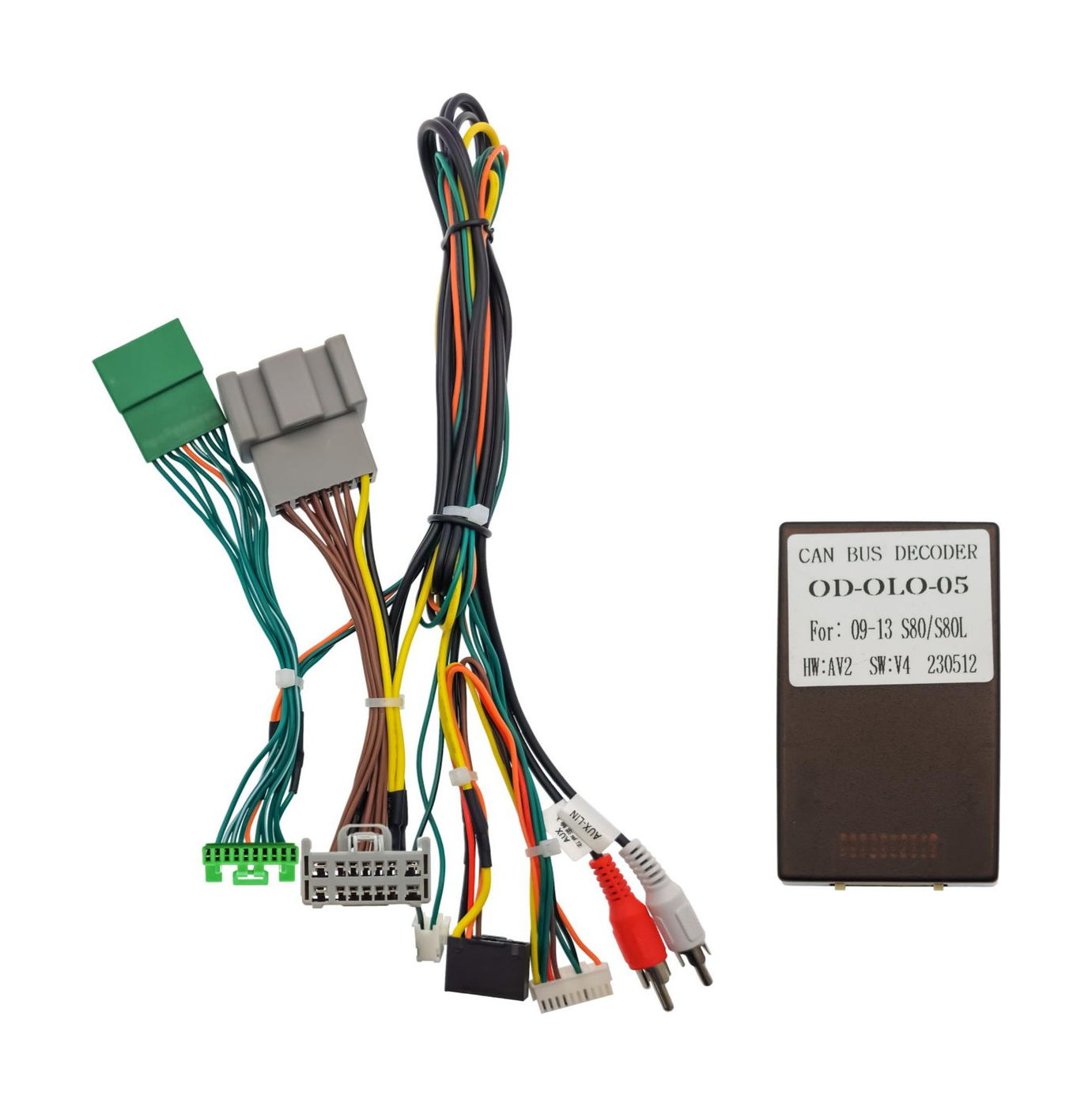 Комплект проводов для установки WM-MT в Volvo S80 2006 - 2010 (основной, CAN) WS-MTVO06