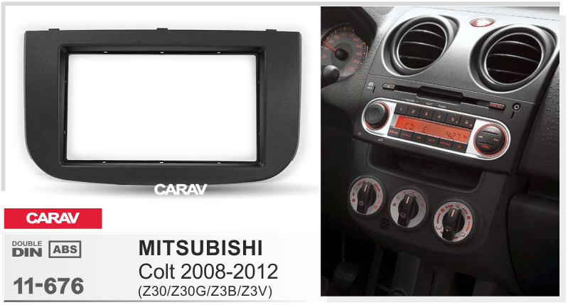 CARAV 11-676 - MITSUBISHI Colt (Z30/Z30G/Z3B/Z3V) 2008-2012