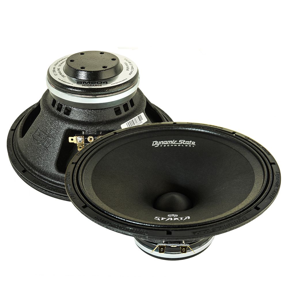 Акустика Dynamic State SM204 - купить в Авто-сила Акустика Среднечастотная АС Dynamic State SM204. 20 см (8 дюйм.), Мощность динамиков 250 Вт (номинальная), 700 Вт (максимальная).