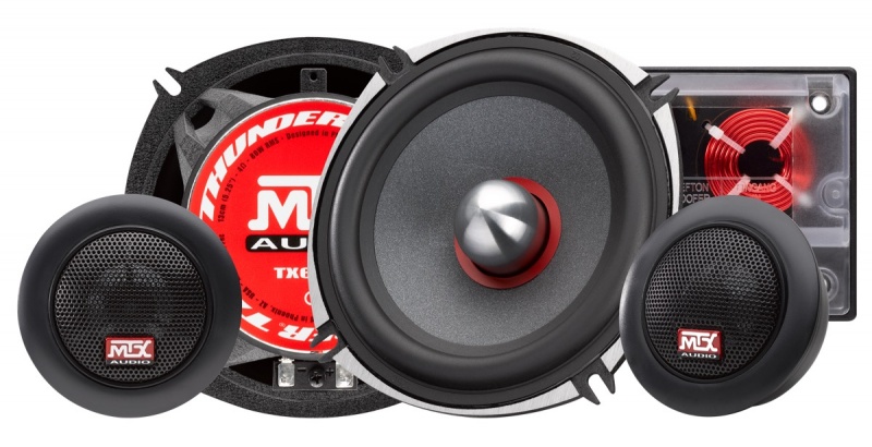 Акустика MTX TX650S - купить в Авто-сила Акустика компонентная MTX TX650S. 13 см (5 дюйм.), Мощность динамиков 80 Вт (номинальная), 320 Вт (максимальная).
