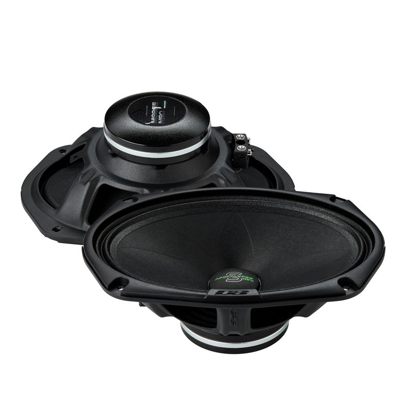 Акустика Среднечастотная АС Deaf Bonce Apocalypse M69SE NEO. овальный 15x23 см (6x9 дюйм.), Мощность динамиков 200 Вт (номинальная), 400 Вт (максимальная).
