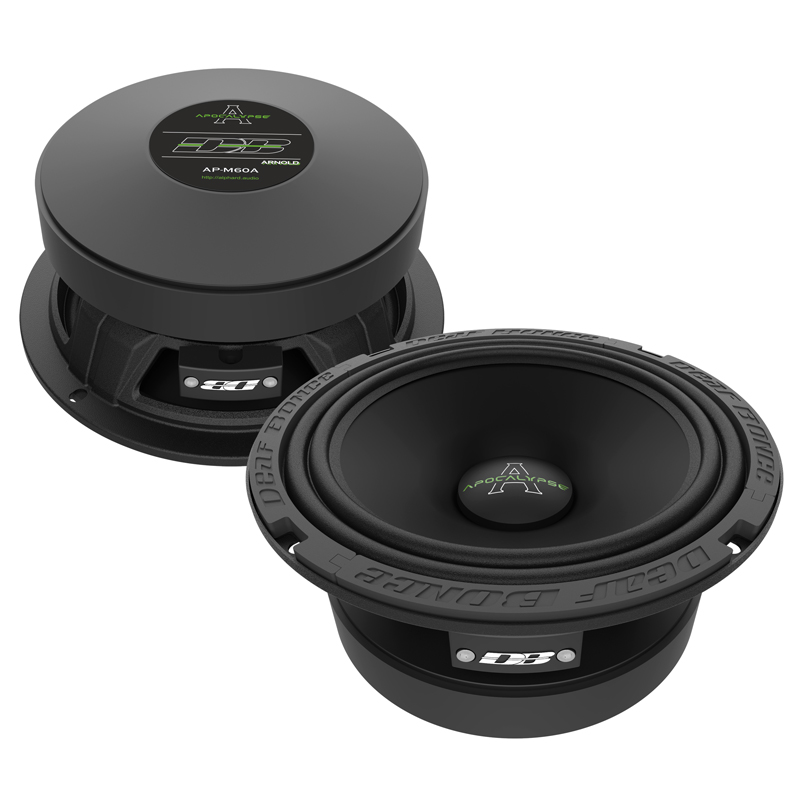 Акустика Среднечастотная АС Deaf Bonce Apocalypse AP-M60A. 16.5 см (6.5 дюйм.), Мощность динамиков 200 Вт (номинальная), 350 Вт (максимальная).