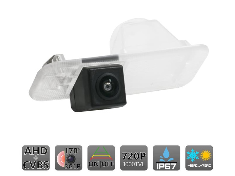 AVEL AVS327CPR (036 AHD/CVBS) для KIA Rio	II, III (Sedan) 2005-2017